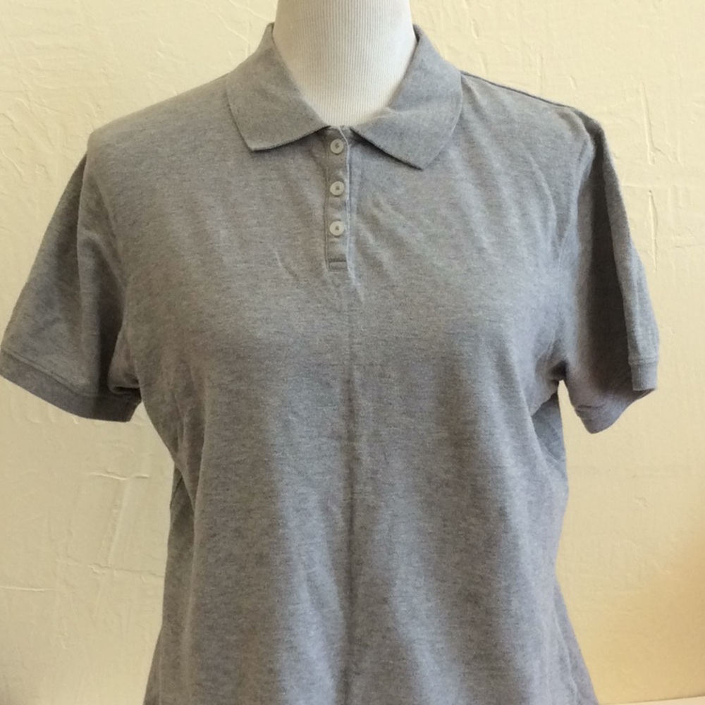 Austin Clothing Co. Size L Gray Button Shirt